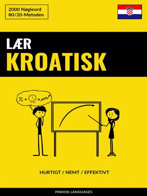 cover image of Lær Kroatisk--Hurtigt / Nemt / Effektivt